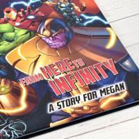 Personalised Marvel Avengers Beginnings from Here to Infinity Softback Story Book Extra Image 1 Preview